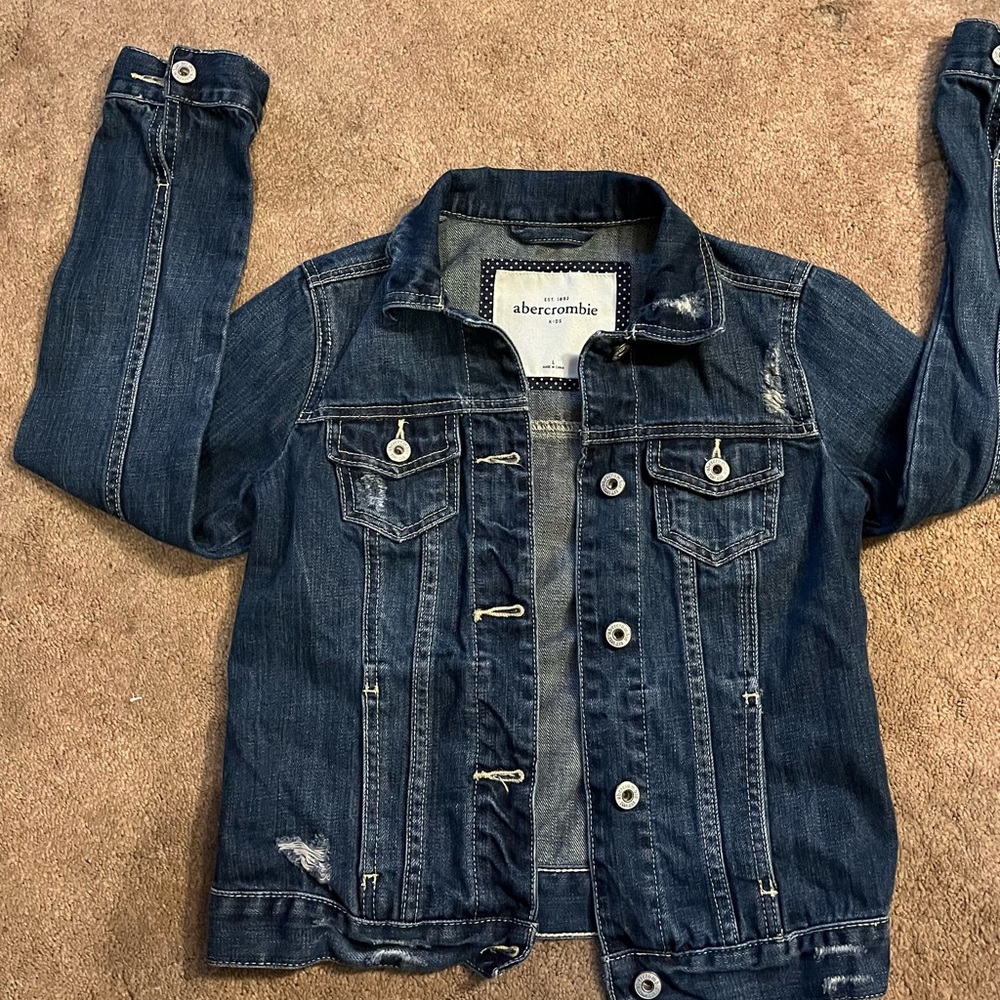 Abercrombie & Fitch Kids Denim Jacket - Blue